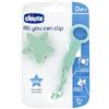 ARTSANA Chicco Catenella per Succhietto Ciuccio All you can clip Colore Verde