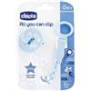 ARTSANA Chicco Catenella per Succhietto Ciuccio All you can clip Colore Azzurro