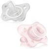 ARTSANA Chicco PhysioForma Ciuccio in Silicone 0-2 Mesi Colore Rosa 2 Pezzi