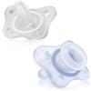 ARTSANA Chicco PhysioForma Ciuccio in Silicone 0-2 Mesi Set Gommotti 0-2 Mesi Colore Blu 2 Pezzi