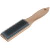 GEDORE Spazzola per Lime, per Lime e Raspe, Setole 10 mm, con Impugnatura in Legno, Spazzola Metallica, Lunga 250 mm, 645