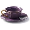 Bitossi Home Vintage Tazza the con piatto Porpora Bitossi Home