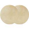 Ausla Testa Tamburo 29cm Pelle Capra Beige 2 Pezzi | Per bongo e tamburi africani, pelle di capra, colore beige, diametro 29cm
