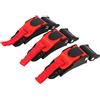Qiilu QL47315 3X Casco Moto Speed Tracolla a Sgancio Rapido Cinturino con Fibbia a Strappo