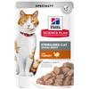 HILLS FELINE YOUNG ADULT STERILISED TURKEY BUSTA 85 GR