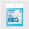 La Briantina Prime Professional - Panno in Microfibra Gommata Blu - 35x40 cm - Alta Assorbenza - Sistema a Colori - Uso Professionale e Domestico
