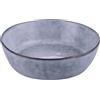 Villa d'Este Home Tivoli 1996 The Market Set 6 Piatti Fondi 16x4,5 cm Gres Blu Bordo Marrone Scuro