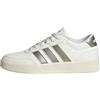 adidas Donna Breaknet 3.0 Shoes, Core White Cyber Met off White, 42 2/3 EU