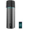 Cecotec Scaldabagno Elettrico 120L Verticale con Display Touch AeroThermal 120L. Energia Sostenibile, Basso Consumo, Touch Screen, Controllo APP, R290, Temp. Fino a 75ºC