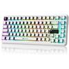 ATTACK SHARK X82PRO HE 75% Tastiera da Gioco Wireless con Grilletto Rapido, Tastiera con Interruttore Magnetico Effetto Hall con Attuazione Regolabile RT da 0,01mm, 8KHz, hot-Swap, RGB,Gamer (Fumetto)