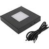 Qcwwy Piedistalli di Visualizzazione, Piatto di Visualizzazione del Supporto Illuminato per Opere d'arte in di Vetro Decorazione per Feste Natalizie Base Luminosa a LED,
