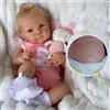 OHIJGN Bambole Reborn Femmine in Silicone 46CM Baby Realistico Femmine Bambola Neonata per Ragazze Bambole Reborn Che Sembrano Vere