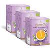 Pompadour NamasTe, Tisana Ayurvedica Biologica Puro Rilassamento con Camomilla, Passiflora e Timo Limone, 45 Filtri (3 Confezioni da 15 Filtri), Rilassante e Distensivo, Senza Lattosio, Glutine, Vegan