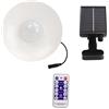 Naroote Luci per Ombrellone Esterno per Patio, Lampada Solare per Ombrellone Esterno Impermeabile con Telecomando Temporizzato 3 Temperature di Regolabili per Riunioni