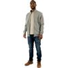 Tommy Jeans Uomo Felpa con Cerniera Fleece Zip Thru Regular Fit, Grigio (Grey Htr), M