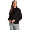 Calvin Klein Monogram Embro Crewnej20J224802, Maglione, Donna, Nero (CK Black), XL