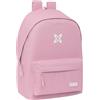 safta Munich Basic - Zaino per laptop da 15,6 e USB, ideale per giovani di diverse età, tessuto riciclato, comodo e versatile, qualità e resistenza, 31 x 18 x 44 cm, colore rosa, Rosa, Estándar,