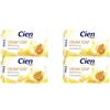 Cien Sapone crema latte e miele con olio di mandorle, senza microplastica, confezione da 4, 4 x 150 g (= 600 g)