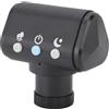 Plyisty Telecamera per Occhio Elettronico WiFi, Fotocamera per Telescopio da Registrazione Video da 2 MP 1080p, Oculare del Telescopio per Fotografia Astronomica da 1,25/0,965 Pollici
