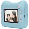 Fabater Fotocamera Istantanea, Fotocamera Digitale con Schermo da 2,4 Pollici per Studenti (BLUE)