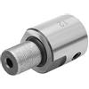 Generic Biella per Mandrino Ad Alta Durezza in Acciaio Inossidabile M14 * 1 per Mini Mandrino per Tornio con Diametro Interno di 10 Mm (12-M14*1)