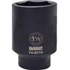 DEWALT Deep Impact Socket, SAE, 1/2-Inch Drive, 1-1/2-Inch, 6-Point (DWMT74657OSP)