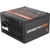 NOX XTREME PRODUCTS NOX XTREME URANO Pro 550 W 80 PLUS Bronze - Alimentatore ATX con ventola silenziosa da 120 mm PWM, protezione integrale (OVP, UVP, OPP, SCP, OTP), PFC attivo, cavi piatti extra lunghi