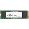 Crucial E100 480GB PCIe Gen4 NVMe M.2 SSD Interno, Fino a 4.700 MB/s, Compatibile con Notebook e PC Desktop - CT480E100SSD8