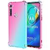 HUANGTAOLI Custodia per Motorola Moto G8 Power, Rinforzare la con Angoli Protettiva Silicone Colorato Bumper Cover per Motorola Moto G8 Power