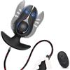 BDSMYEE Plug Anale Vibratore con 10 modalità di vibrazione, Butt Plug gonfiabile in silicone, Plug Anali Sexytoysys Donne Uomo, Anal Sesso Giocattoli, Plug Anale-dilatatore Adulti Sextoy