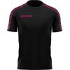 GIVOVA T-Shirt Poly Band Nero/Fuxia Fluo Tg. XL