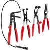 Luriseminger 4 Pezzi Pinza per Fascette Stringitubo, Pinze per Tubi Flessibili Pinza per Fascette Auto con Automobile Hose Remover Pliers