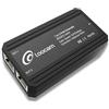 Loocam 1 A 2 Estensore Poe Con 10/100mbps, 100 Metri Di Trasmissione per Dispositivi Poe, 1 Ingresso 2 Porte Di Uscita Ripetitore Poe, Ieee 802.3af/at, Porta Di Rete Rj45, Plug and Play