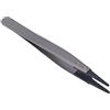 Cosiki Pinzette a gomito, antistatiche 47jm, con punta in plastica, punta intercambiabile, lucidatura fine per ElectronicRepair