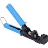 banapoy Strumento di Terminazione Veloce Ad Angolo di 90°, Strumento di Crimpatura Veloce per Jack RJ45 Keystone, Crimpatrice per Terminazione Cavo Ethernet Cat5e Cat6 Cat6A Keystone Jacks