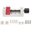 Sharainn Morsa tavolo, 50mm Mini strumento di fissaggio per morsa tavolo in alluminio Morsetto piatto banco Vise Drill Press Vice Strumento di fissaggio