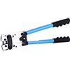 Estink Pinza Crimpatrice per Capicorda | Pinza Crimpatrice Cavi | 6 mm², 10 mm², 16 mm², 25 mm², 35 mm², 50 mm² | Crimpatrice Esagonale | Crimpatrice Capicorda Elettrici AWG 22-10