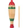 SEAFRONT Strumento Guiro in Legno Colorato a Forma di Pesce Strumenti Musicali a Percussione Latina per Adulti Bambini