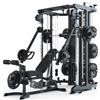 Atletica KSK Multipressa Set | OUTPERFORM | Set di KSK Multipressa con braccio Jammer e Leg Press & X-Bench panca con opzioni per l'allenamento di braccia e gambe | 2 pile da 90 kg
