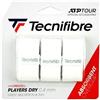 Tecnifibre Players Dry 3 Pack Bianco Overgrip, One Size