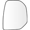 SENZEAL Vetro dello Specchietto Lato Passeggero Riscaldato con Piastra Portante per Citroen Berlingo 2008-2013 Peugeot Partner 2008-2013 (Destro)