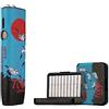Keminsung Custodia cover for iqos ( For iluma one ) + Custodia per sigarette for iQOS, in pelle PU, custodia protettiva per sigarette e accessori, custodia protettiva per sigarette