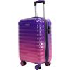 Blade Set di 3 valigie espandibili - Valigia rigida trolley - Valigia leggera in ABS + PC con serratura TSA - 4 ruote rotanti - Set di 3 valigie da viaggio, Lilla, M (Handgepäck), valigetta