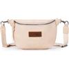 Wrangler Marsupio da donna, grande, da viaggio, a tracolla, borsa a tracolla, A-beige., 7.8 x 1 x 5.8 inches, Borsa a tracolla