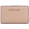 Michael Kors Jet Set Viaggio Bifold Portafoglio Moneta Zip (Rosa)