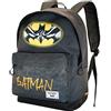 DC Comics Batman Sight-Zaino ECO 2.0, Nero, 32 x 44 cm, Capacità 22.5 L
