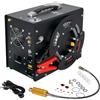 TUXING Compressore d'aria PCP TUXING 4500Psi, pompa ad alta pressione, convertitore di potenza DC12V/AC220V integrato, arresto automatico, senza olio e acqua, pompa per bombole da paintball e subacquee