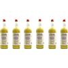 Pure Ginger Succo di zenzero peruviano biologico di alta qualità con limone senza zucchero e additivi artificiali 100% bio (DE-ÖKO-005), 6x1000ml