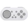 Generic Controller Tascabile, Controller per Piccoli Giochi, Effetti di Luce RGB con Cordino per PC (Bianco grigio)