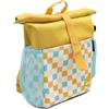 LES DÉGLINGOS sac À Dos Rolltop Cyranos Le Renard, Zaino Unisex-Bambini e Ragazzi, Mostarda, Taglia Unica